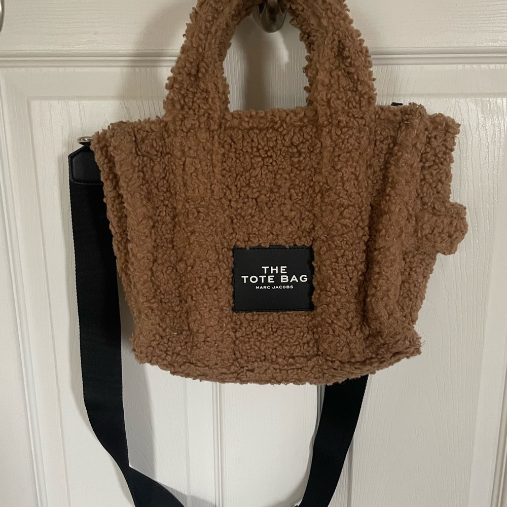 Marc Jacobs Brown Sherpa Tote Bag